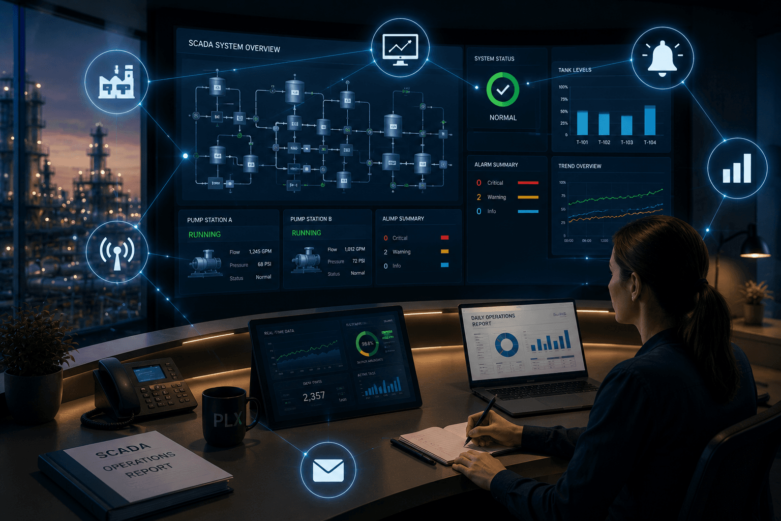SCADA Monitoring & Reporting